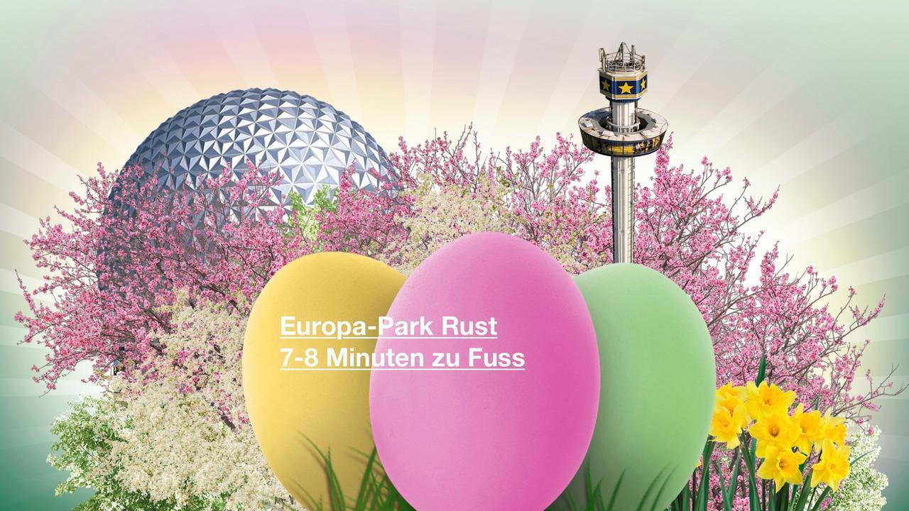 Gaestehaus Tante Tienchen 7 Minuten Zu Fuss Zum Europa Park , Plus Kostenloses Parkplatzticket Rulantica ,Alle Unsere Suiten Haben Einen Balkon Rust Eksteriør billede
